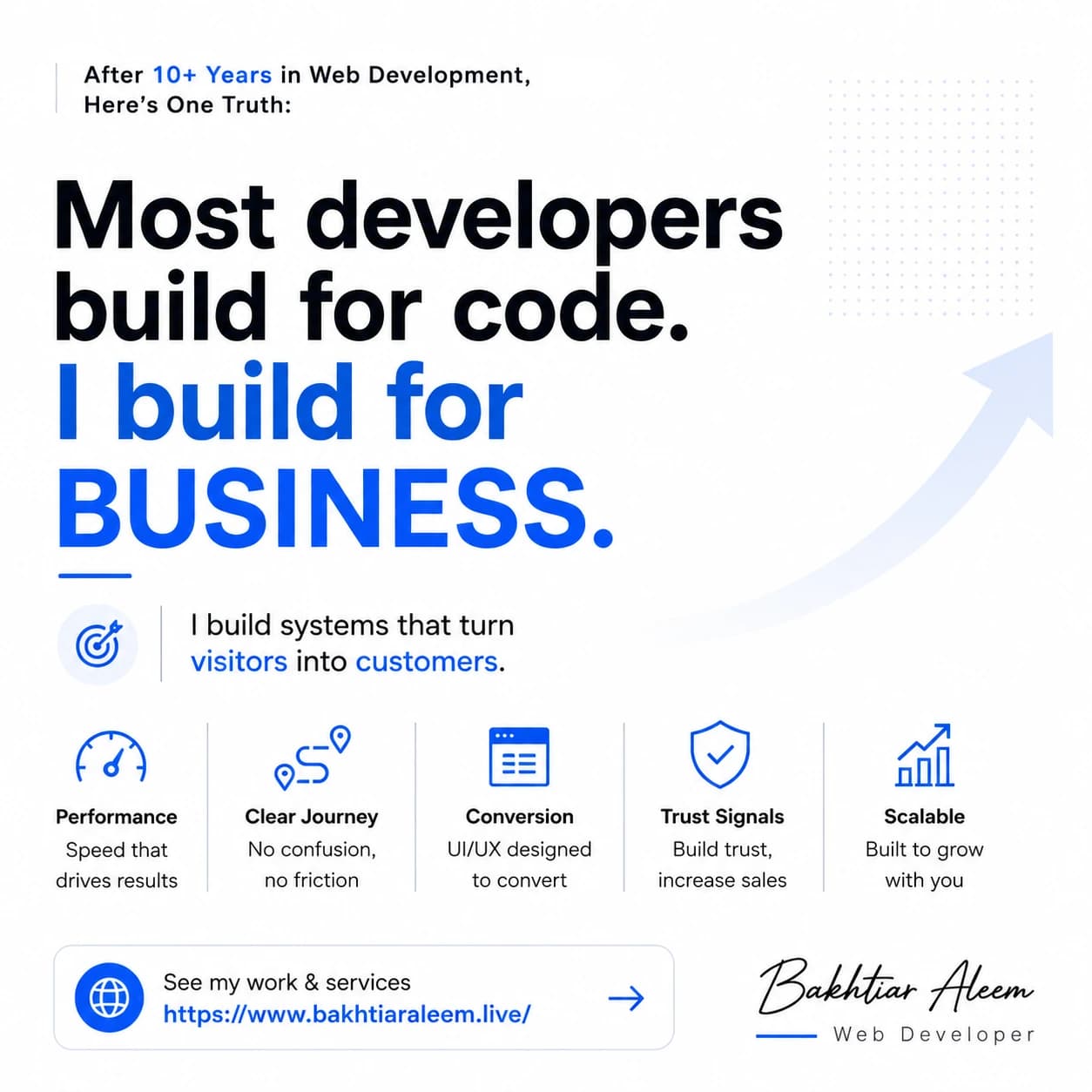 After 10+ years in web development, here’s one truth - Blog post