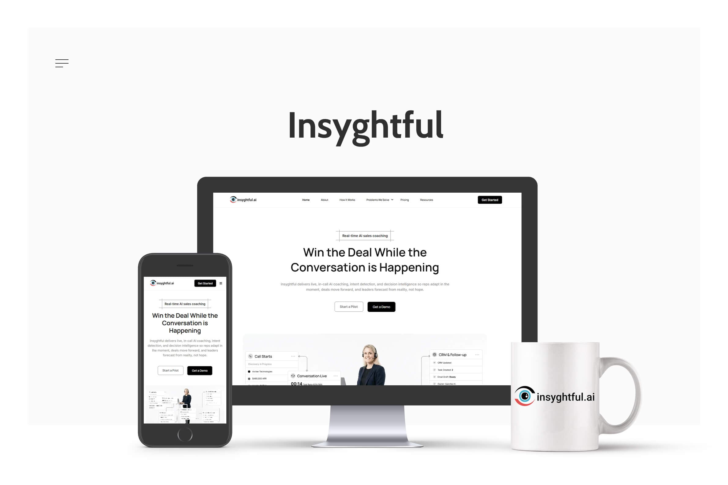 Insyghtful AI (Sales Intelligence Platform) - Project cover image