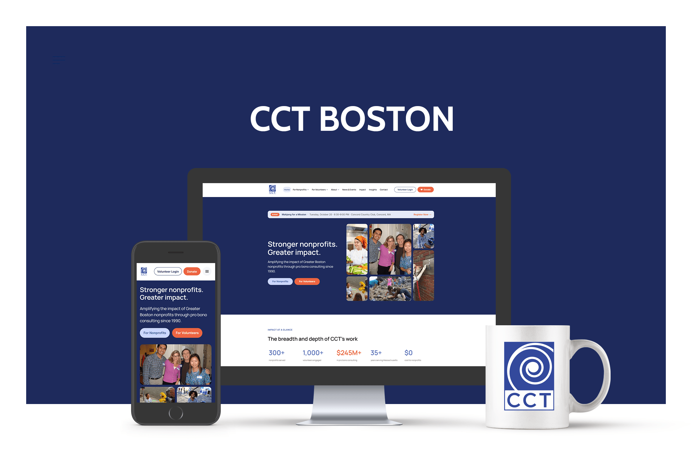 CCT Boston — Nonprofit Consulting Website